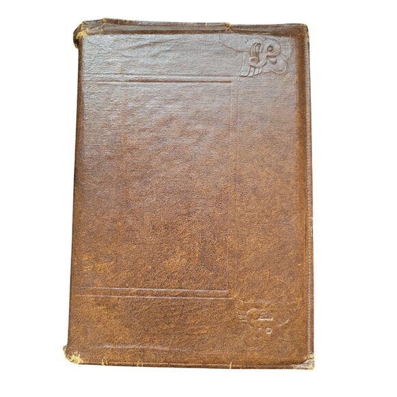 1938 Bijbel Dutch Bible Hardcover Black Leather With Family Photos and Tree - Picture 5 of 16